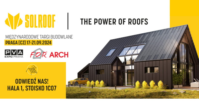 See the SOLROOF system at FOR ARCH!