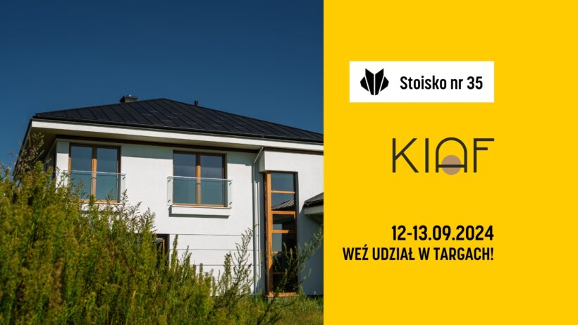 Visit SOLROOF at the KIAF architectural fair in Krakow!